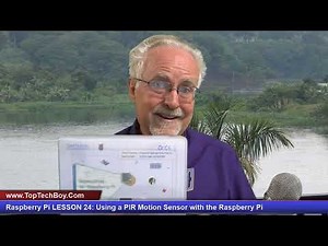 Raspberry Pi LESSON 24: Using a PIR Motion Sensor with the Raspberry Pi