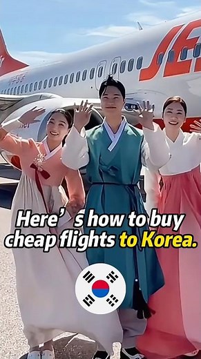 Here’s how to buy flights to Korea #flight #cheapflights #traveling