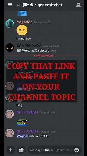 How To Create PERMANENT Invite Link On Discord 2022 #shorts #discord