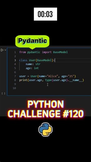Can You Solve This Pydantic Type Conversion Challenge? 🐍 #PythonChallenge