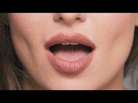 Portrait of Woman's Lips | Stock Footage - Videohive