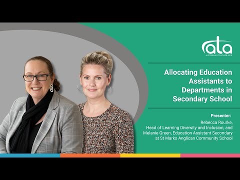 Allocating Education Assistants to Departments in Secondary School