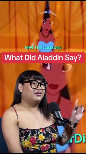 #fypp | Disney Aladdin Movie… In The Movie Aladdin, A subliminal message stated “Come on good teenagers, Take off your clothes” was said. If you listen closely You can hear Aladdin saying that. Our Childhood was a lie. Let me know what you hear? #aladdin #disneymovie #mystery #witchdarktalespodcast #childhoodmemories