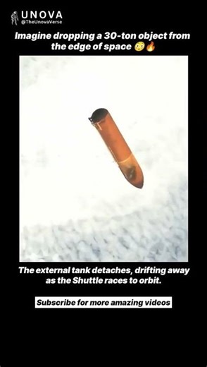 Watch a 30-Ton Rocket Tank Plunge Back to Earth! 😱🌍