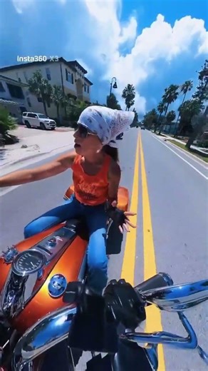 Sweet potato pie and I'll shut my mouth #harleydavidson #bikergirl #roadking
