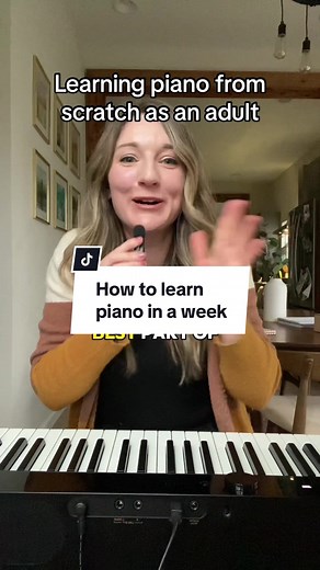 Come learn your first full song with me inside Piano in a Week! 🥳🎶🎹 7 days. 20mins/day. Let’s goooo, your epic musical adventure is waiting!!! #creativehobbyzone #howtoplaypiano #pianofromscratch #easypianolessons #easypianosongstolearn #beginnerpianolessons #howtoplaypiano #adultpianolessons #2024goals #tiktokpianolessons#creativehobby #easypianotutorial #timeforyourself #metime