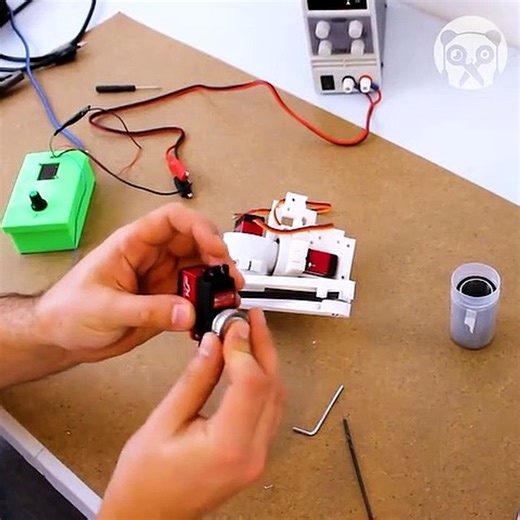 Building a quadruped robot at home with 3d printer