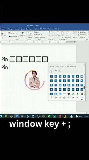 how to add pincode box in Microsoft word? #microsoftwordtutorial