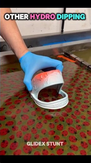 Other Hydro Dipping vs This Man 😳🔥 | Satisfying Skills #shorts #trending