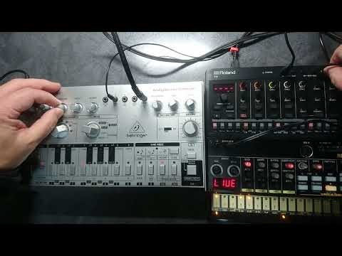 Acid jam R802 ( Behringer TD-3 & Roland T-8 & KORG volca beats)