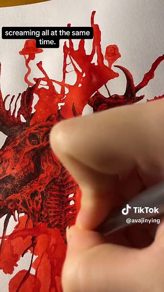 Mental Disorders as Monsters Drawing