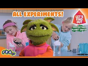 🧪 All the Fun Science Experiments 🔎 | Slime + More! | Let’s Find Out | Science Week |‪@RTÉKIDSjr‬​