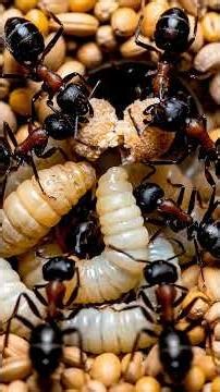 ¡Ahorra en Alimento! Cría Hormigas Messor Barbarus: Proteína Natural para Pollitos