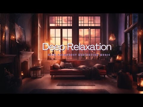 【冥想引導音樂】高頻能量共振｜助眠、放鬆、提升好運 High-Frequency Meditation | Relax, Sleep Better & Attract Positive Energy