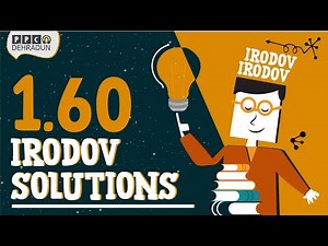 [1.60 ]- Problems in general Physics by I E Irodov: Solution by Saket Sir