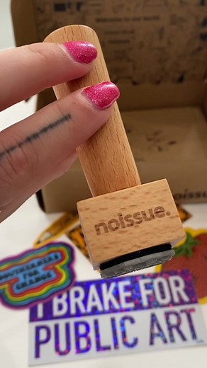 Creative DIY Stamp for Personalizing Stickers | Colette Barrett