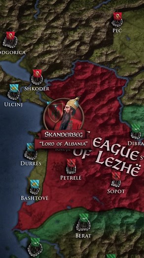 The Rise of Skanderbeg: A Hero's Battle Against the Ottoman Empire Skanderbeg, born Gjergj Kastrioti, was an Albanian noble who led a remarkable resistance against the Ottoman Empire in the 15th century. Initially serving the Ottomans as a military officer after being taken as a hostage, he later rebelled in 1443, declaring Albanian independence and reclaiming his ancestral lands. For over two decades, Skanderbeg waged guerrilla warfare against the vastly superior Ottoman forces, securing numero