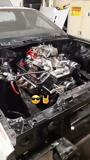 84 Chevy Camaro cammed 454 big block #bigblock #dragcar #motorsports #shesGotTheBerries