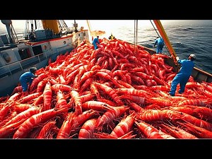 How Machines are Revolutionizing Shrimp Fishing & Processing | Tech Behind Shrimp Production