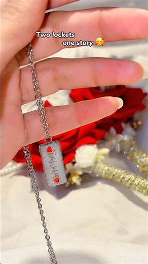 Custom Name Locket & Preserved Memory Locket ❤️ | Resin Art