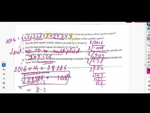 Square & Square Root Class 8 | SEBA Exercise 6.2 | Step-by-Step Solutions