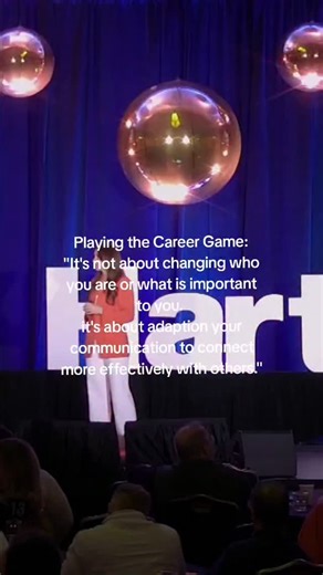 KENDALL BERG | THAT CAREER COACH on Instagram: "This quote from my TedxTalk lives in my head. Playing the Career Game gets a bad reputation. We think it's politics, and backstabbing, and being "fake". But it's actually about connection, authenticity, and leadership. 🎧 Check it out in my bio #TedxTalk #Tedtalk #careercoach #communication"