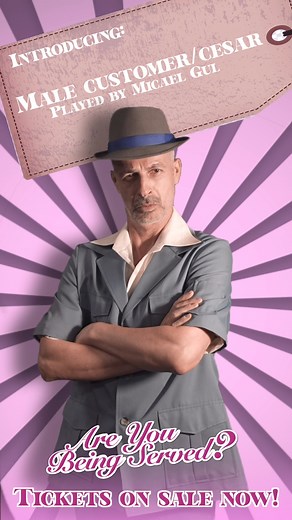 Are You Being Served - March 15-24 Male Customer/Cesar played by Michael Gul This is Michael's fourth show with Ballina Players. His first production was in 2014, and he has been a vocal supporter of the theatre ever since. His is particularly pleased to be playing the role of Cesar the Revolutionary. Michael says "Character roles allow greater creativity and expression". Tickets available online https://www.trybooking.com/events/landing/1177145?embed or in store at Ballina Colour Copy, 19 Moon 