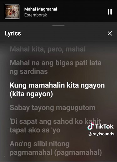 Mahal Magmahal Lyrics - Full Tagalog Song Lyrics