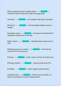BOILER OPERATOR LICENSING EXAM NEWEST ACTUAL 20252026 WITH COMPLETE QUESTIONS AND ANSWERS VERIFIEDGR