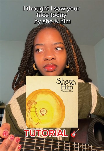 Easy Guitar Tutorial for 'I Thought I Saw Your Face Today'