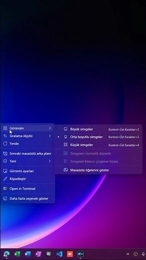 How to show desktop items in Windows 11?