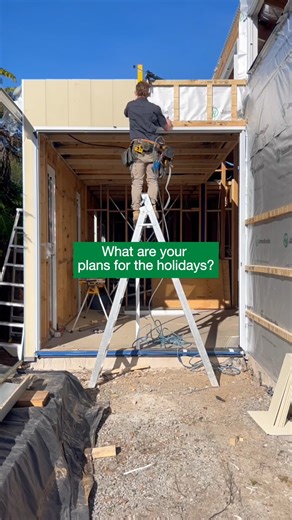 What are your plans for the holidays? Whether it’s relaxing at home or renovating, Stria™ Cladding Fine Texture makes it look effortless. Builder: Working on Walter | James Hardie