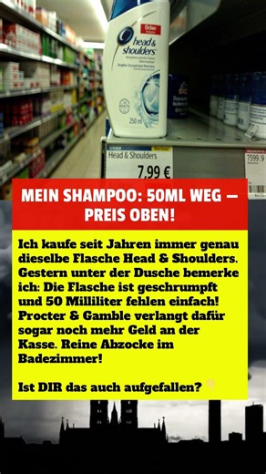 MEIN SHAMPOO: 50ML WEG — PREIS OBEN!