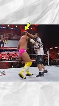 When Referee Attacks CM Punk #shorts #youtubeshorts #viralvideo