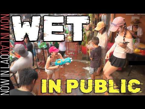 Laos' BIGGEST PARTY Just Got Crazier! (Pi Mai Day 2)