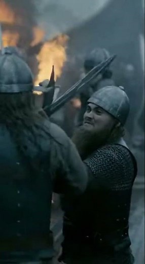 Viking warriors vs everything in this scene #history #vikings