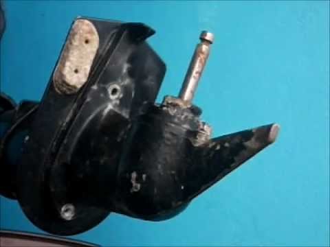 Evinrude 4hp part 3. Impeller access