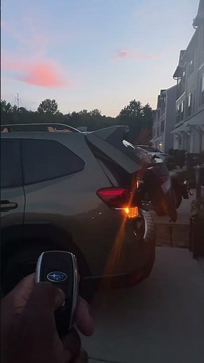 Subaru Trunk Not Opening - Solve/fix