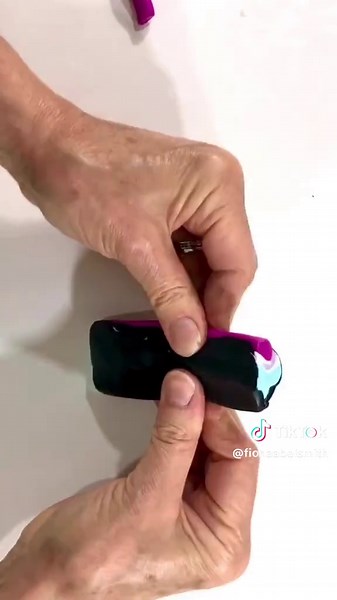 90 Second Butterfly Cane Polymer Clay Tutorial