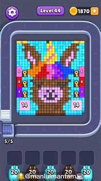 Pixel Flow Level 44 #pixelflow #asmrgaming #manluimantamasmr