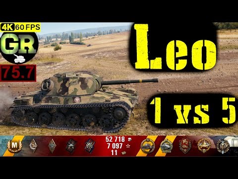 76_World of Tanks Leo WoT Replay - 8 Kills 3.8K DMG(Patch 1.5.0)