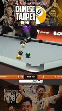RACK 9 | AJ MANAS VS KAMIHASHI | 2026 CHINESE TAIPEI OPEN POOL | #9ball #billiards #highlights