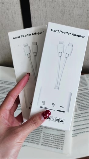 This 5-in-1 SD card reader helps you transfer your photos to a memory card in seconds