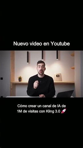 Cómo crear un canal de IA de 1M de visitas con Kling 3.0 🚀