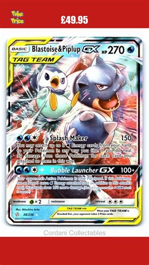 💸 Big sale: Blastoise, Piplup went for £49.95 📈 #shorts