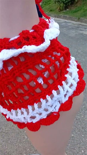 red and white swimsuit