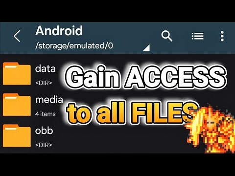 How To ACCESS Android FILES And Transfer Terraria SAVES (Post Android 11)