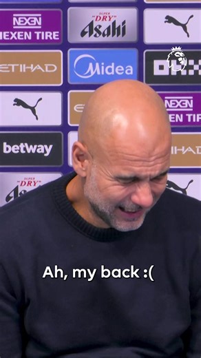 Pep Guardiola's Hilarious Press Conference Moment