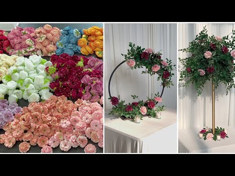 Unboxing Florals in Bulk Diy-hula hoop centerpiece diy pvc pipe centerpiece
