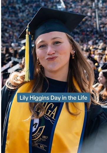 @Lily Higgins lived the Wolverine dream and now she’s officially a Michigan graduate! 🤳 #UofM #UMich #Michigan #MGoGrad #StudentLife